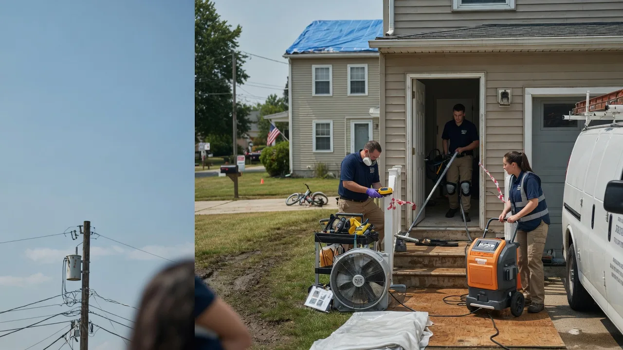 Water Damage Repair in Hartfield, VA near me